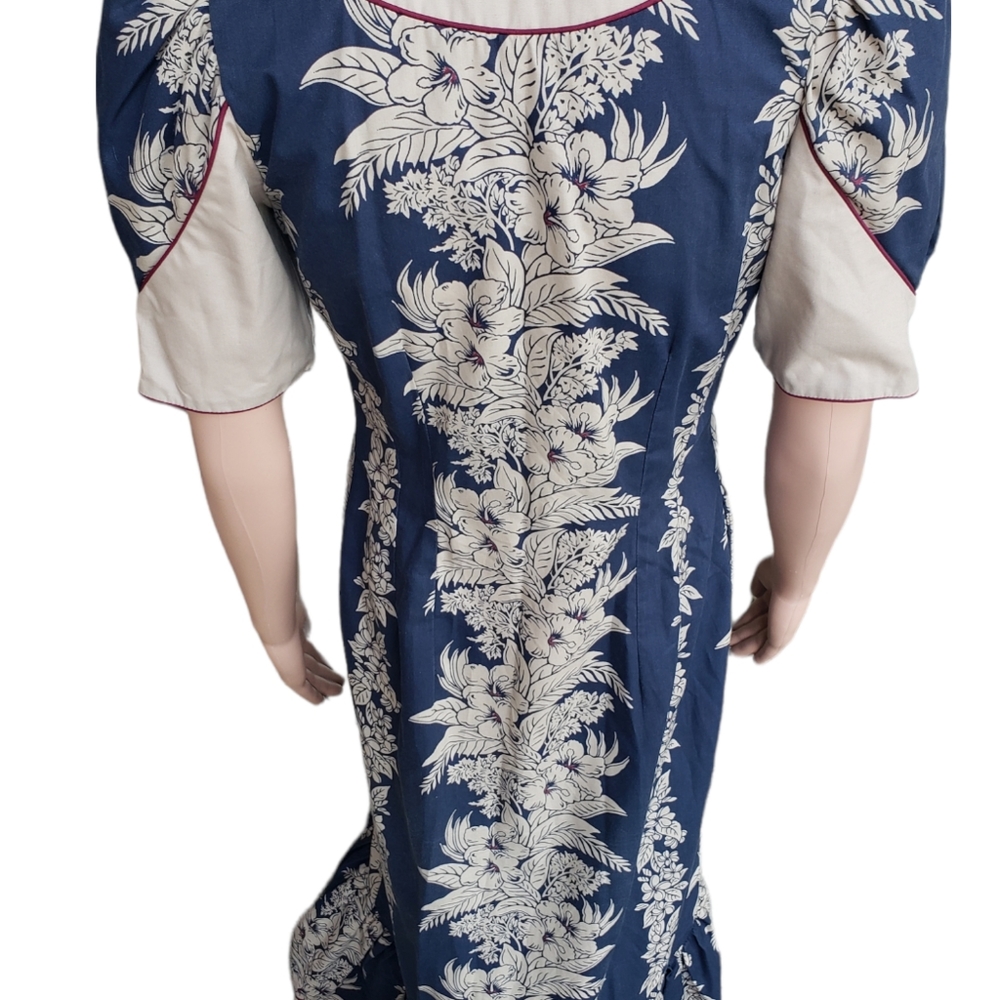Yen's Vintage Hawaiian MuMu Dress - Picture 8 of 10